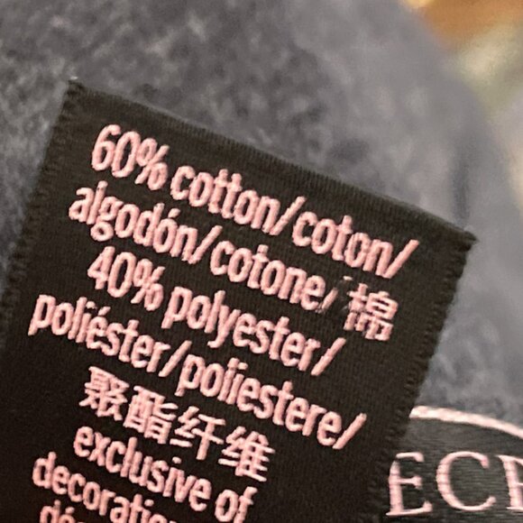 Victoria's Secret Small S Gray Bombshell Logo Short Sleeve Pullover Tee T-Shirt - Picture 5 of 5